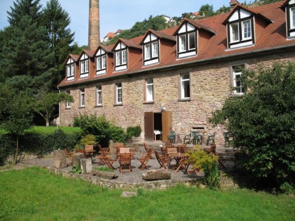 Felsenmuehle Neuleiningen Acomodação com café da manhã Exterior foto